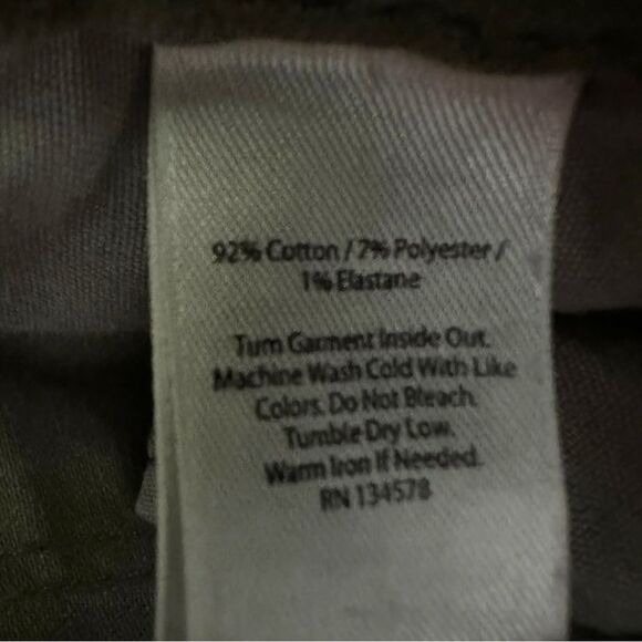 Vineyard Vines Jeans Light Olive Army Green Stretch Denim Skinny Jeans size 0 - Picture 5 of 8